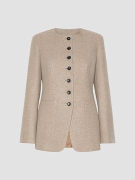 Max Mara Women's Cashmere Crewneck Jacket