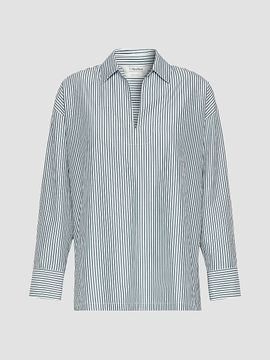 Max Mara Women's Cotton Poplin Blouse Shirt