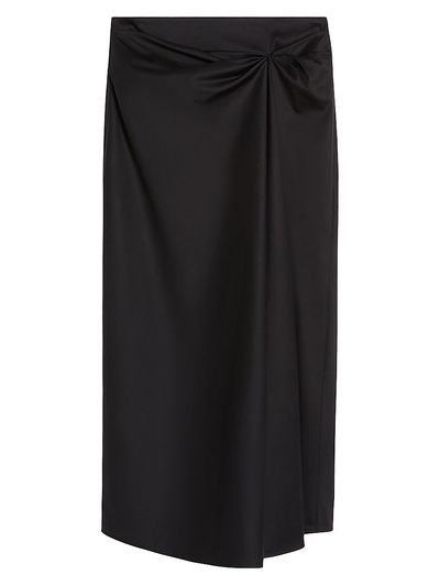 Max Mara Women's Cotton Satin Skirt