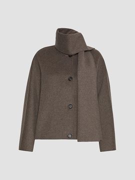 Max Mara Women's Cropped Wool Broadcloth Jacket