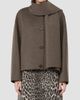 Max Mara Women's Cropped Wool Broadcloth Jacket - 3