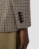 Max Mara Women's Double Breasted Houndstooth Jersey Blazer - 6