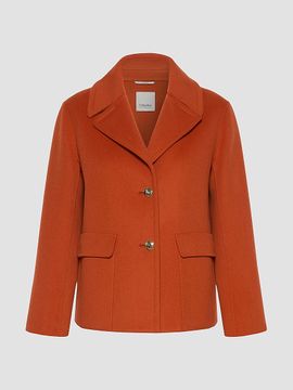 Max Mara Women's Drap Wool Single Breasted Jacket