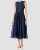 Max Mara Women's Fit and Flare Organza Dress - 3