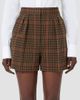 Max Mara Women's Glen Plaid Jersey Shorts - 3