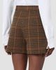 Max Mara Women's Glen Plaid Jersey Shorts - 4