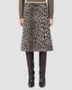 Max Mara Women's Jacquard Wool and Alpaca Calf Length Skirt - 3