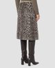 Max Mara Women's Jacquard Wool and Alpaca Calf Length Skirt - 4
