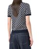 Max Mara Women's Jacquard Wool Polo Shirt - 4