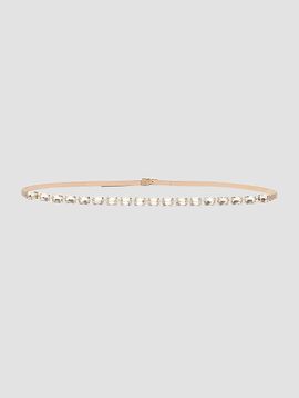 Max Mara Women's Jewelled Nappa Leather Belt