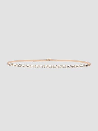 Max Mara Women's Jewelled Nappa Leather Belt