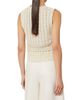 Max Mara Women's Linen and Cable Knit Gilet - 3