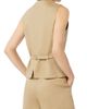 Max Mara Women's Linen Canvas Gilet - 4