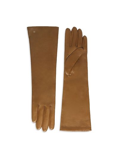 Max Mara Women's Long Nappa Leather Gloves