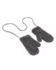 Max Mara Women's Mittens in Wool and Alpaca Teddy Fabric - 2