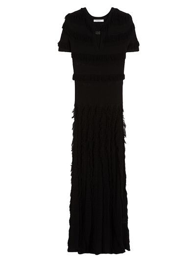 Max Mara Women's Patterned Viscose Yarn Dress