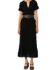 Max Mara Women's Patterned Viscose Yarn Dress - 2