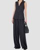 Max Mara Women's Pinstripe Viscose and Wool Jersey Gilet - 2