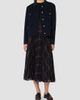 Max Mara Women's Plisse Pleated Georgette Blend Skirt - 2