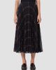 Max Mara Women's Plisse Pleated Georgette Blend Skirt - 3