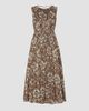 Max Mara Women's Printed Cotton Voile Midi Dress - 1