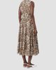 Max Mara Women's Printed Cotton Voile Midi Dress - 4