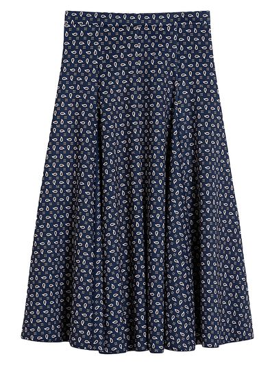 Max Mara Women's Printed Jersey Skirt