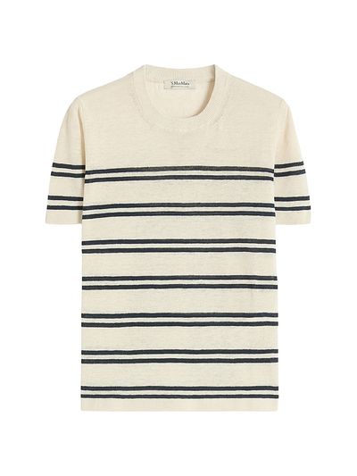 Max Mara Women's Pure Linen Yarn Sweater