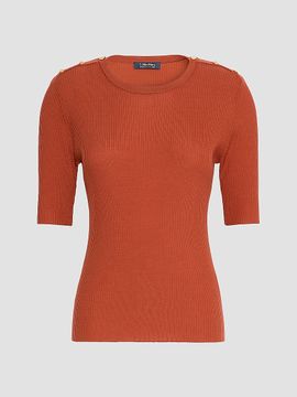 Max Mara Women's Ribbed Woollen Yarn Jumper