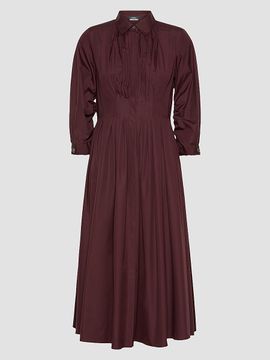 Max Mara Women's Shirt Dress in Cotton Poplin