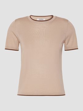 Max Mara Women's Short Sleeved Woollen Yarn Jumper