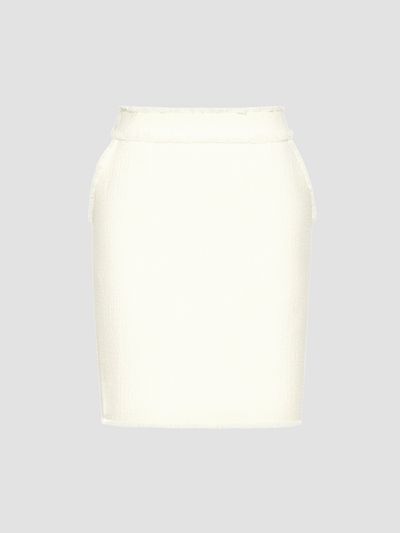 Max Mara Women's Short Wool Jersey Skirt
