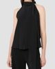 Max Mara Women's Sleeveless Crepe De Chine Top - 3