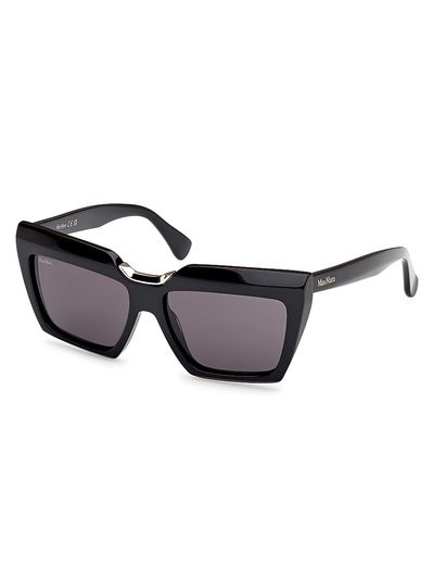 Max Mara Women's Spark-7 56MM Rectangular Sunglasses