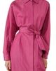 Max Mara Women's Striped Cotton and Silk Shirt Dress - 5