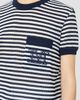 Max Mara Women's Striped Cotton Mesh T-Shirt - 5