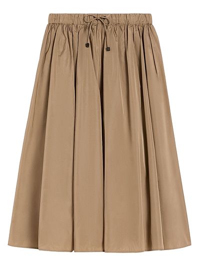 Max Mara Women's Taffeta Midi Skirt