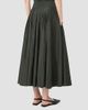 Max Mara Women's Taffeta Pleated Skirt - 4