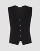 Max Mara Women's Viscose Crepe Yarn Gilet - 1