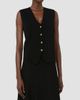 Max Mara Women's Viscose Crepe Yarn Gilet - 3