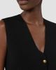 Max Mara Women's Viscose Crepe Yarn Gilet - 5