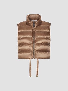 Max Mara Women's Water Repellent Padded Cropped Gilet