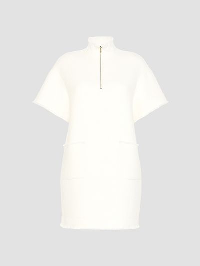 Max Mara Women's Wool Jersey Sweatshirt Dress