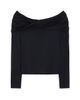 Max Mara Women's Wool Off The Shoulder Top - 1