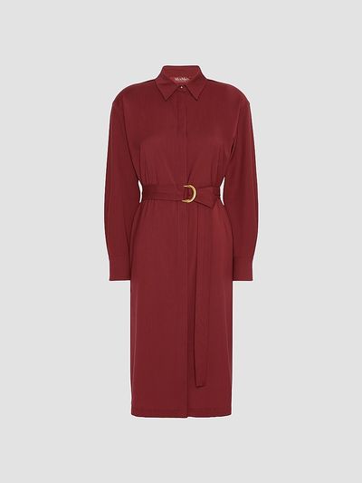 Max Mara Women's Woollen Cloth Shirt Dress