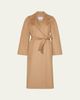 Max Mara Wool Belted Long Wrap Coat - 1