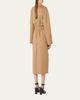Max Mara Wool Belted Long Wrap Coat - 3