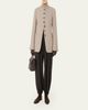 Max Mara Wool Single-Breasted Collarless Jacket - 2