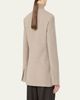 Max Mara Wool Single-Breasted Collarless Jacket - 3