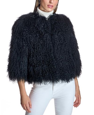 Maximilian Maximilian Mongolian Lamb Jacket